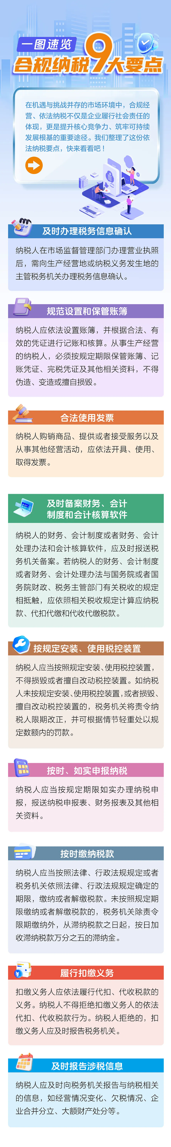 合規(guī)納稅9大要點！收藏學(xué)習(xí)